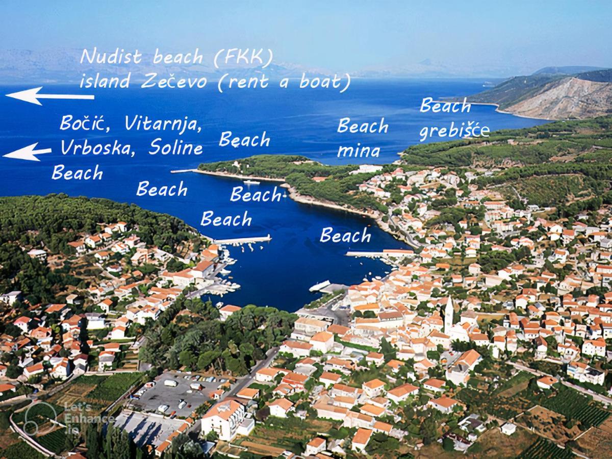 Apartment Alena With Terrace And Garden Center Jelsa Jelsa (Hvar) Exterior foto